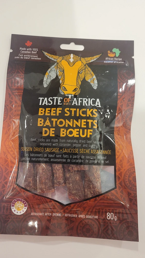 Taste Of Africa Beef sticks