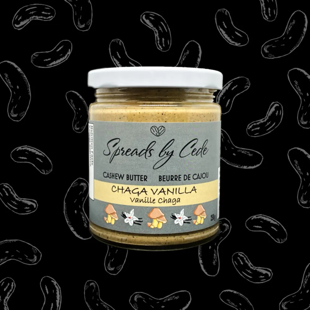 Spreads by Cede - Chaga Vanilla Cashew Butter