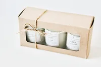 Farmer's Daughter Candles - Deck The Halls Votive Trio Pack