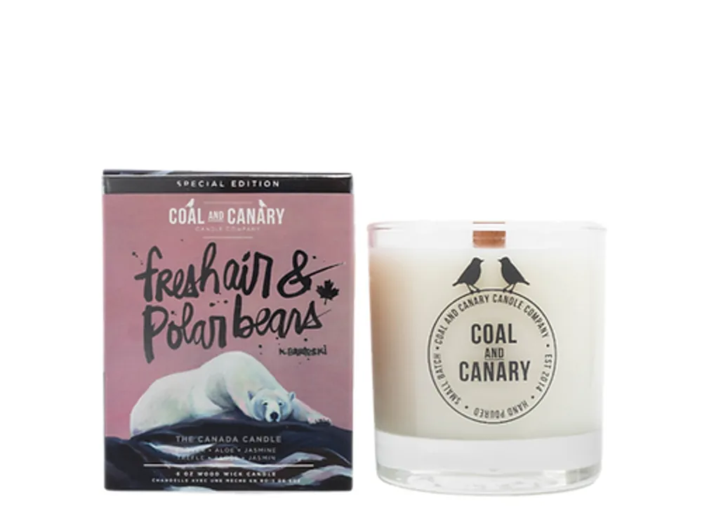 Coal & Canary Candles - Fresh Air and Polar Bears