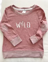 Simply Grey Signature - "Wild" Pink Sweatshirt
