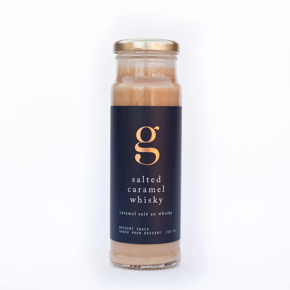 Gourmet Inspirations Salted Caramel Whiskey Dessert Sauce