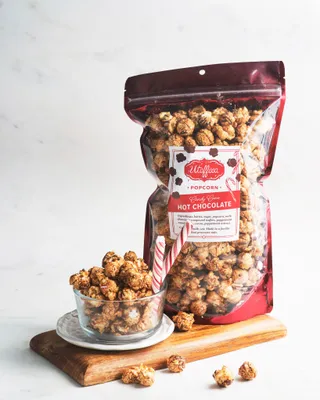 Utoffeea - Candy Cane Hot Chocolate Popcorn