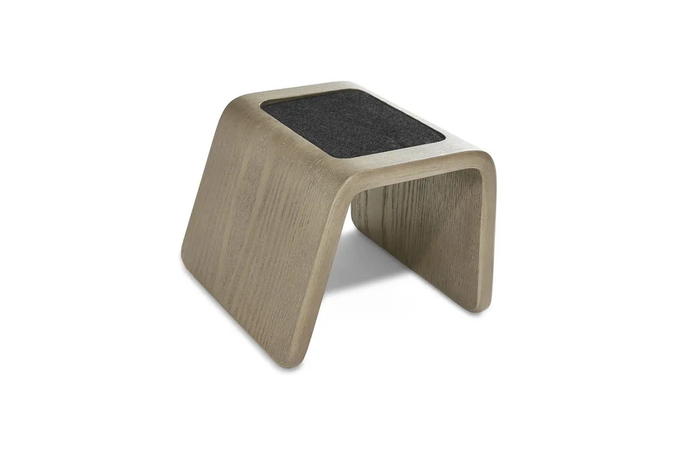 Sactionals Angled Side Coaster: Weathered Ash
