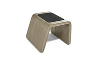 Sactionals Angled Side Coaster: Weathered Ash