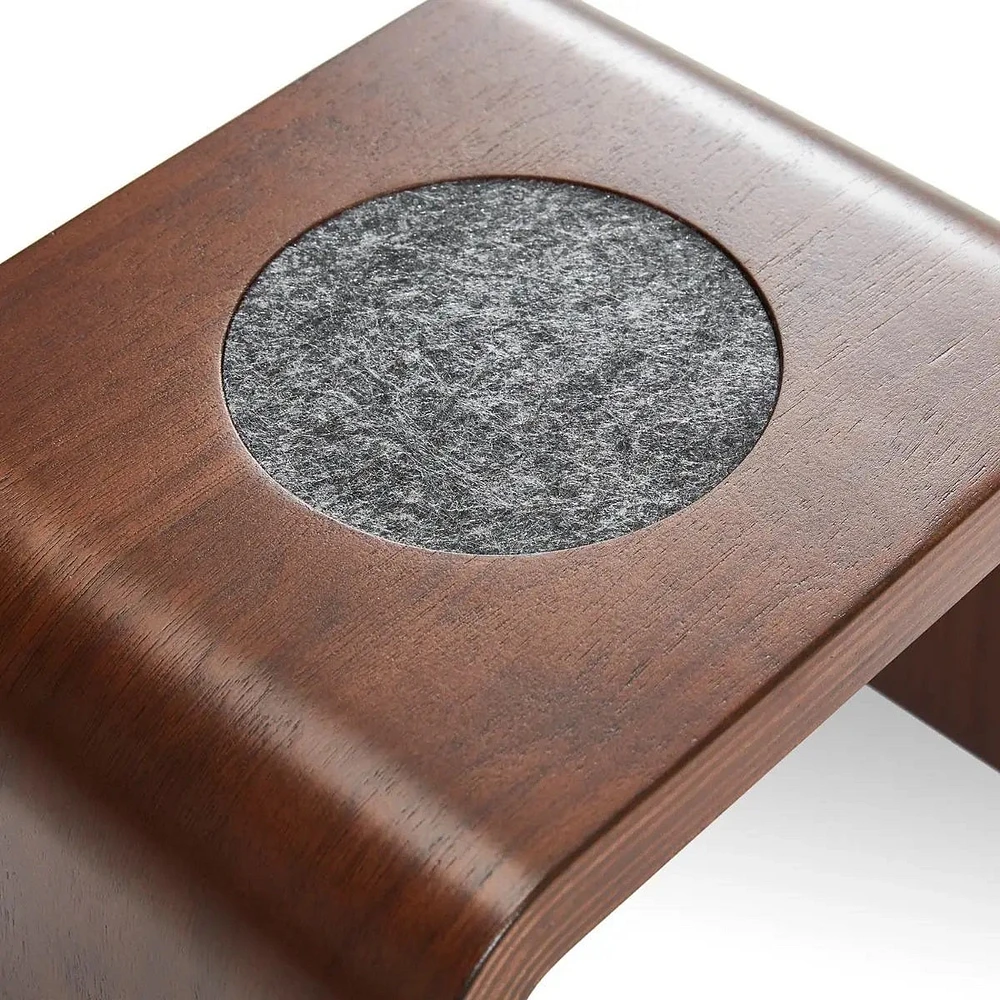 Sactionals Coaster: Dark Walnut