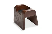 Sactionals Angled Side Drink Holder: Dark Brown