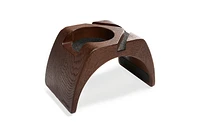 Sactionals Roll Arm Drink Holder: Dark Brown