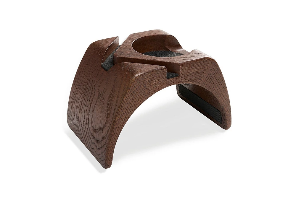 Sactionals Roll Arm Drink Holder: Dark Brown