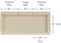 Sactionals Deep Side Insert: Standard