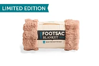 Footsac Blanket: Rose Gold Sand Sculpted Phur