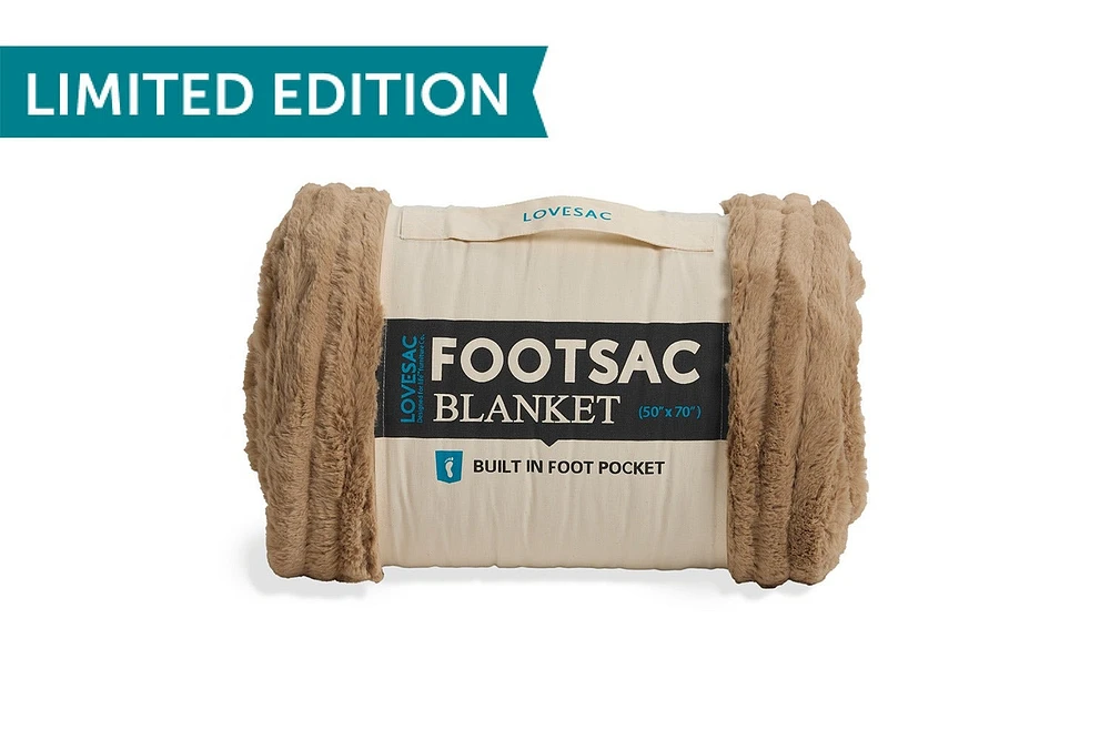 Footsac Blanket: Chestnut Channeled Phur