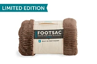 Room for Two Footsac Blanket: Mocha Rippled Sands Phur