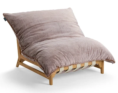 PillowSac Accent Chair: Bronze Wombat Phur