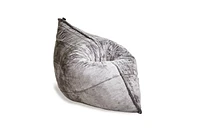 PillowSac Accent Chair: Charcoal Wombat Phur