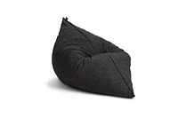 PillowSac Accent Chair: Shadow Rained Chenille