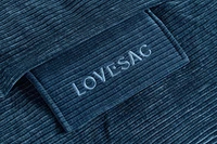 Footsac Blanket: Cobalt Corded Chenille