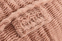 Room for Two Footsac Blanket: Rose Gold Rippled Sands Phur