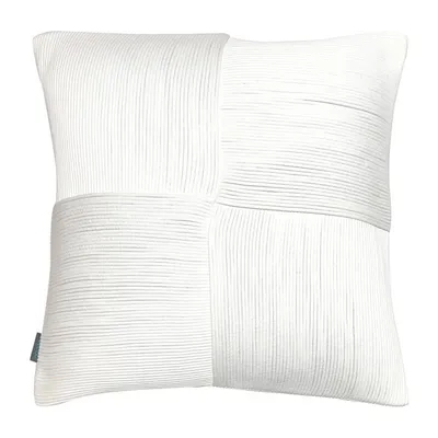 Lovesac - 24x24 Throw Pillow Cover: White Sateen