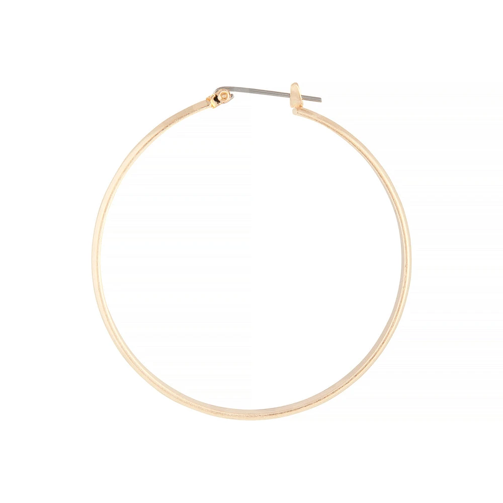 Gold 3 Style Hoop Earring Pack