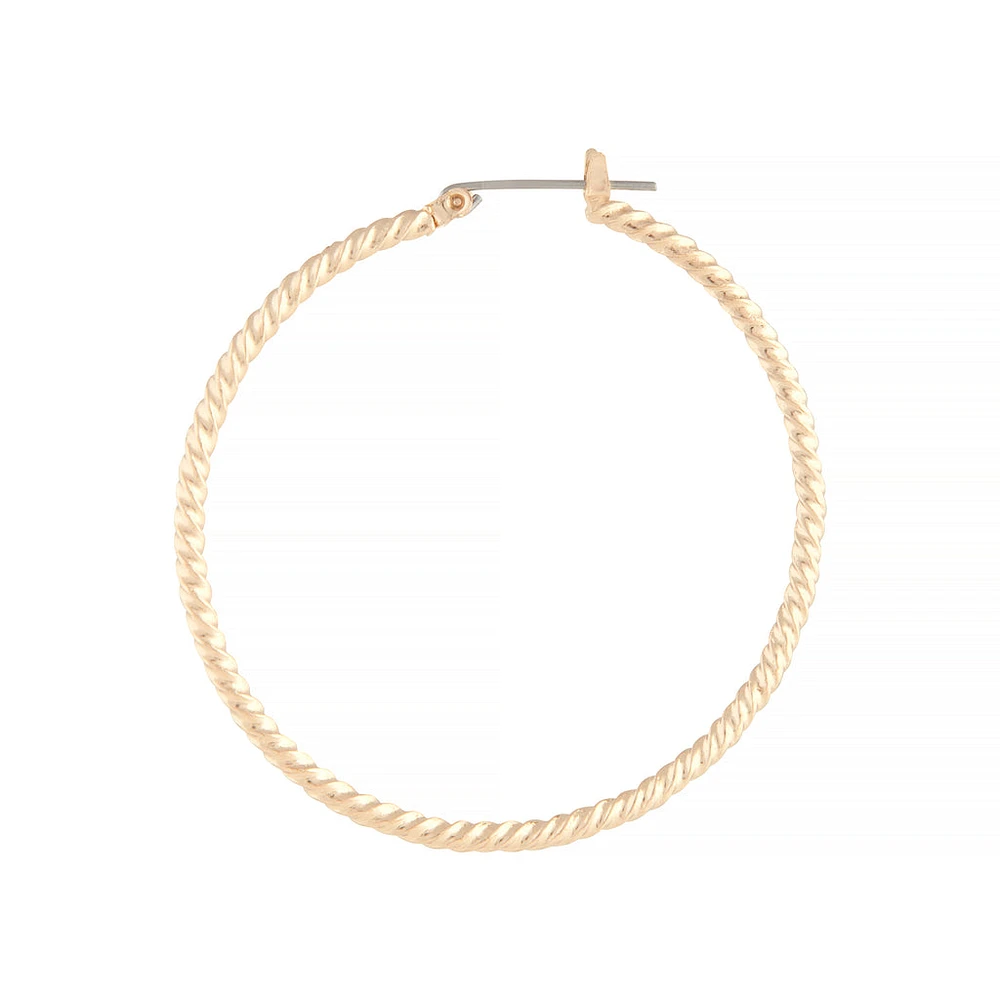 Gold 3 Style Hoop Earring Pack