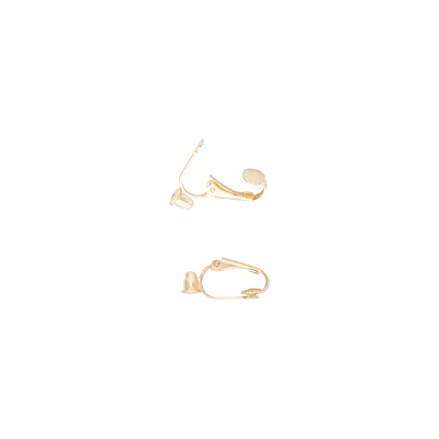 Gold Clip On Stud Earrings Converters