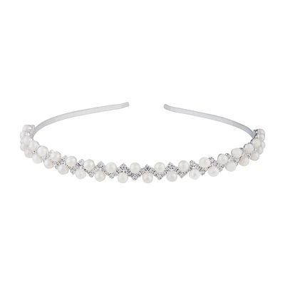 Diamante & Pearl Headband