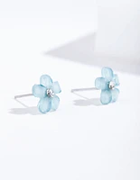 Pretty Flower Stud Earrings