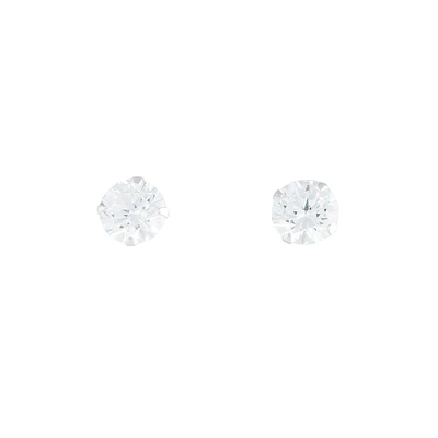 Sterling Silver Cubic Zirconia Stud