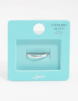Sterling Silver Plain Band Ring