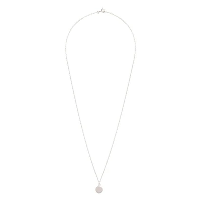 Sterling Silver Moonstone Pendant Necklace