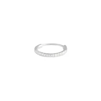 Sterling Silver Diamond Cut Nose Ring