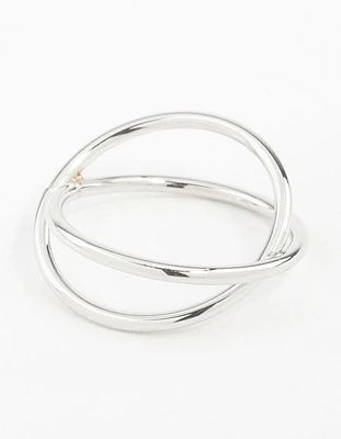 Silver Crossover X Ring