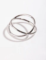 Silver Crossover X Ring