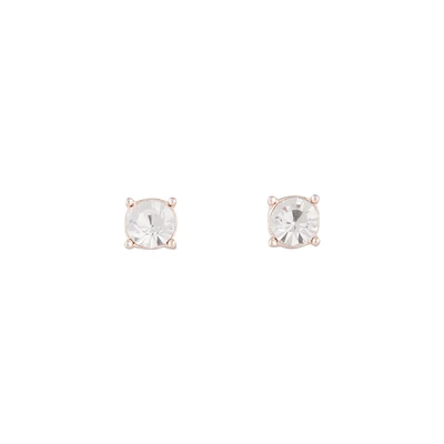 Rose Gold Glass Earrings