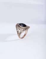 Antique Gold Star Jewel Ring