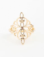 Gold Filigree Ring