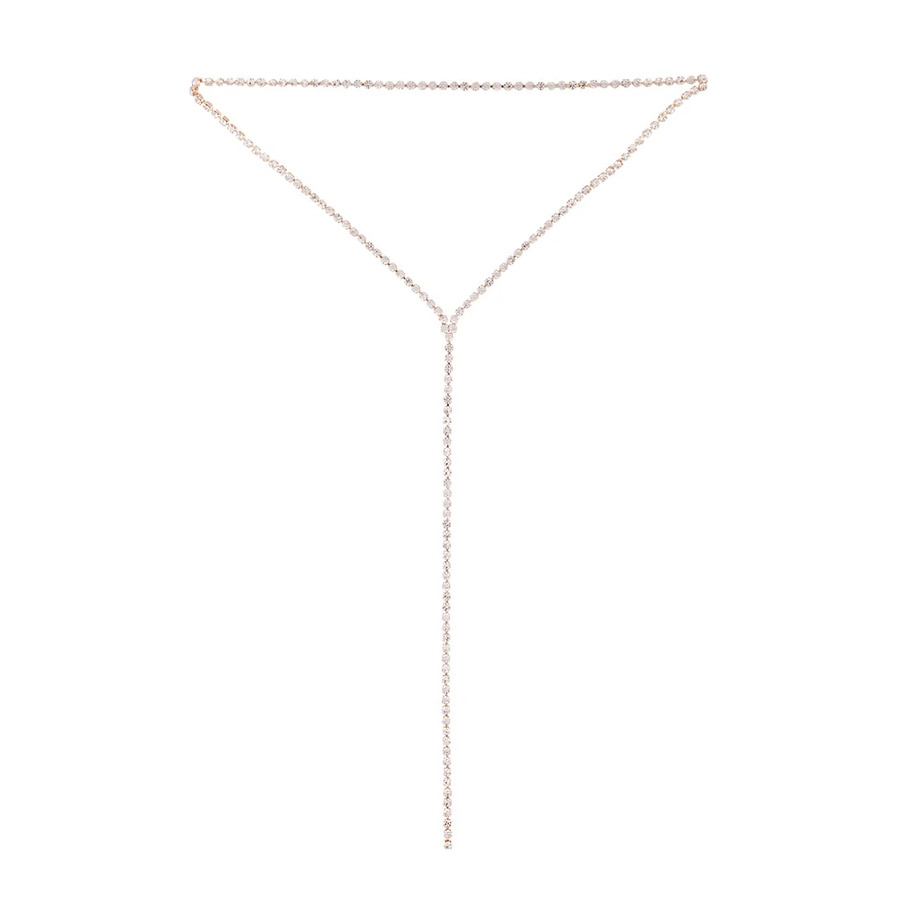 Rose Gold Cup Chain Layer Choker