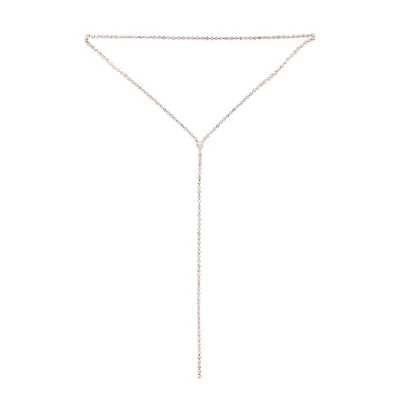 Rose Gold Cup Chain Layer Choker