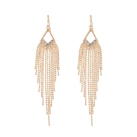 Gold Cascading Drop Earrings