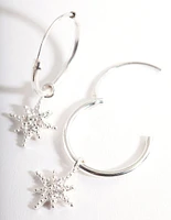 Sterling Silver Graduated Mini Hoop Pack