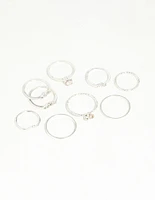 Silver Fine Moonstone Ring Pack