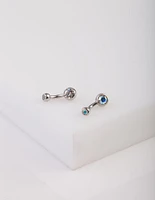 Surgical Steel Iridescent Belly Bar Pack
