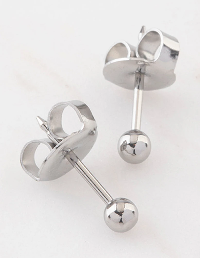 Surgical Steel Ball Piercing Stud 3mm