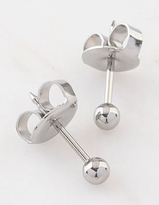Surgical Steel Ball Piercing Stud 3mm