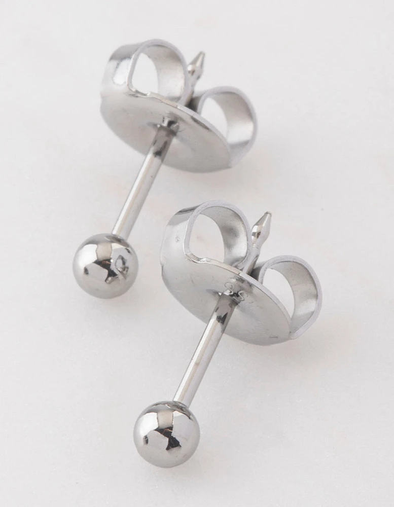 Surgical Steel Ball Piercing Stud 3mm