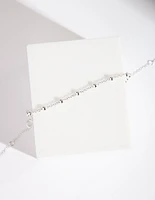 Sterling Silver Ball Chain Bracelet Anklet