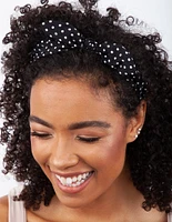 Black & White Bow Headband