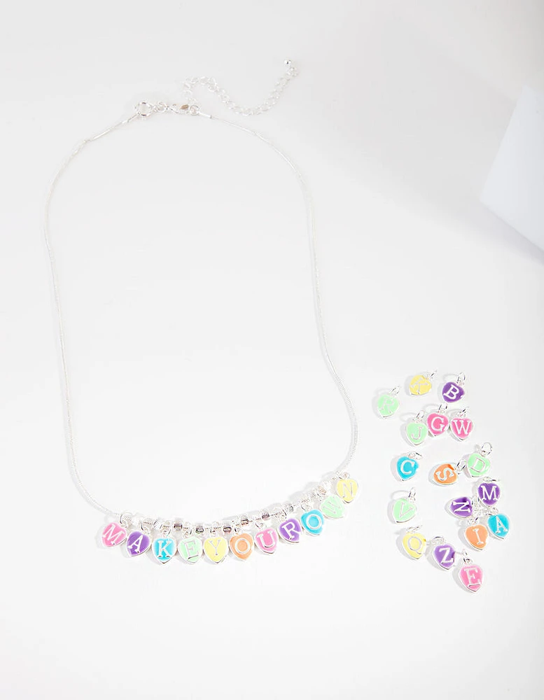 Kids Make Your Own Rainbow Necklace