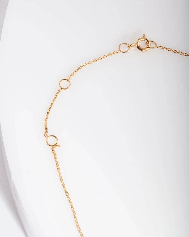 Gold Plated Sterling Silver Snake Bracelet Anklet